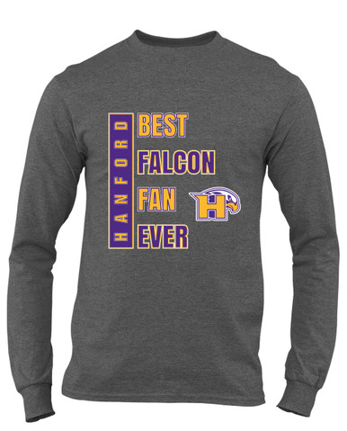 Hanford Falcons Best Falcon Fan Men's LS T-Shirt