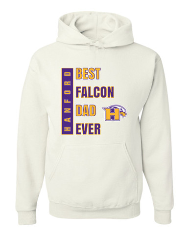 Hanford Falcons Best Falcon Dad Men's Premium Hoodie