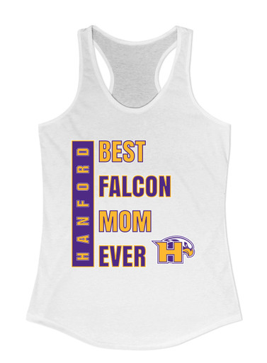 Hanford Falcons Best Falcon Mom Women's Tank Top