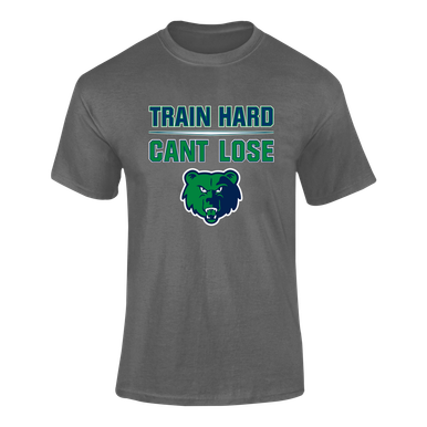 Creekview Grizzlies Train Hard, Can't Lose Men's SS T-Shirt
