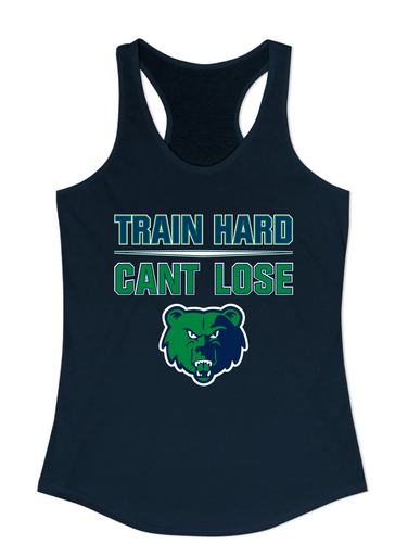 Creekview Grizzlies Train Hard, Can't Lose Women's Tank Top