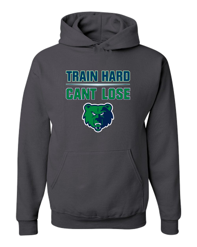 Creekview Grizzlies Train Hard, Can't Lose Men's Premium Hoodie