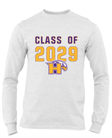 Hanford Falcons Class of 2029 Men's LS T-Shirt