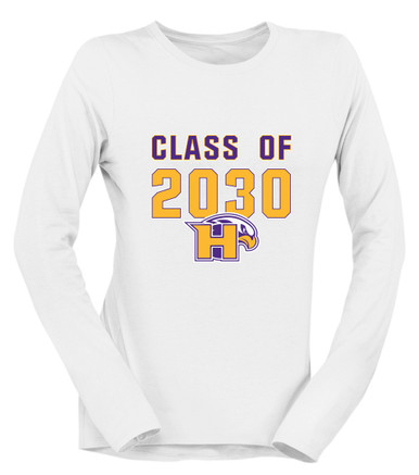 Hanford Falcons Class of 2030 Women's Premium LS T-Shirt