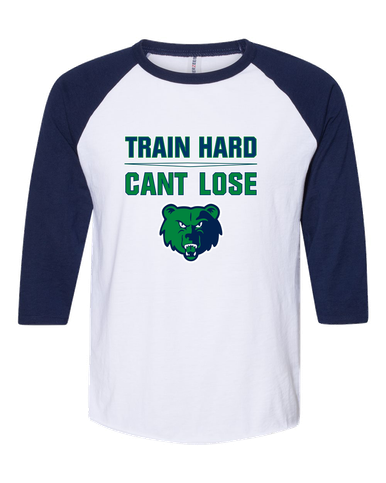 Creekview Grizzlies Train Hard, Can't Lose Women's Baseball T-Shirt