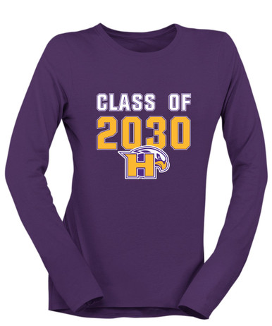 Hanford Falcons Class of 2030 Women's LS T-Shirt