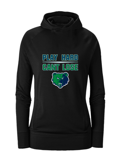 Creekview Grizzlies Play Hard, Can't Lose Women's Hoodie