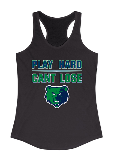 Creekview Grizzlies Play Hard, Can't Lose Women's Tank Top