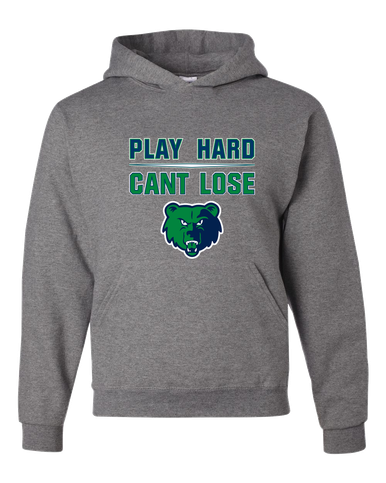 Creekview Grizzlies Play Hard, Can't Lose Men's Premium Hoodie