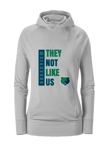 Creekview Grizzlies They Not Like Us #1 Women's Hoodie