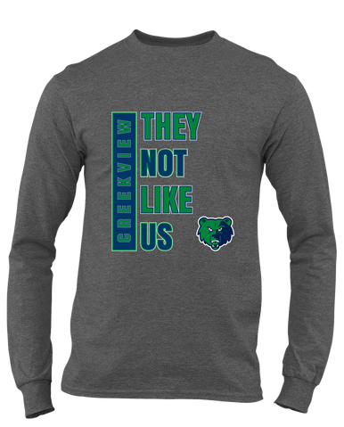 Creekview Grizzlies They Not Like Us #1 Men's Premium LS T-Shirt