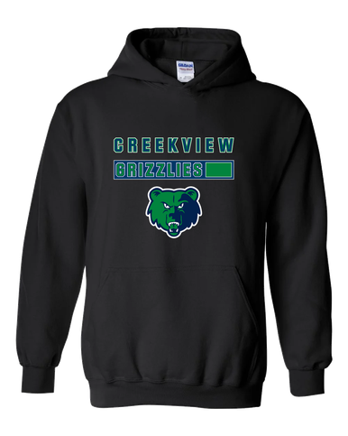 Creekview Grizzlies Mascot #7 Men's Hoodie