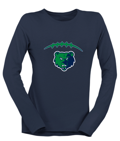 Creekview Grizzlies Football #2 Women's LS T-Shirt