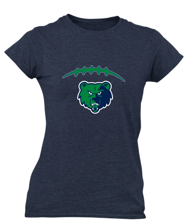 Creekview Grizzlies Football #2 Women's Premium SS T-Shirt