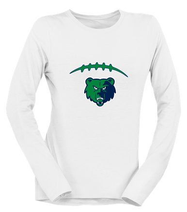 Creekview Grizzlies Football #2 Women's Premium LS T-Shirt