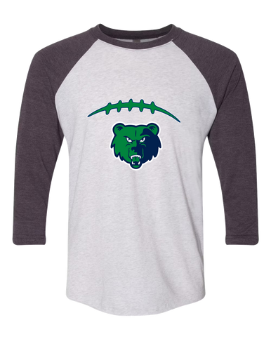 Creekview Grizzlies Football #2 Men's Baseball T-Shirt