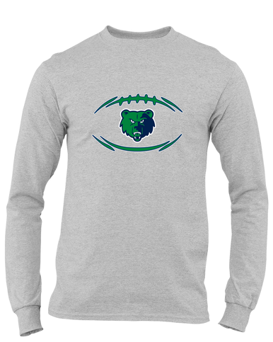 Creekview Grizzlies Football #3 Men's LS T-Shirt