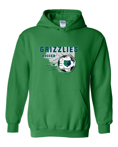Creekview Grizzlies Soccer #2 Men's Hoodie
