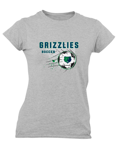 Creekview Grizzlies Soccer #2 Women's Premium SS T-Shirt