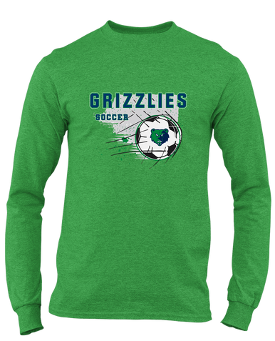 Creekview Grizzlies Soccer #2 Men's LS T-Shirt