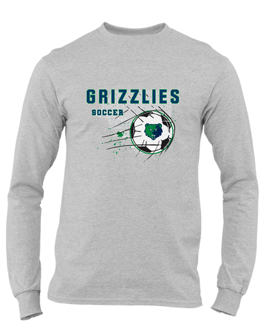 Creekview Grizzlies Soccer #2 Men's Premium LS T-Shirt