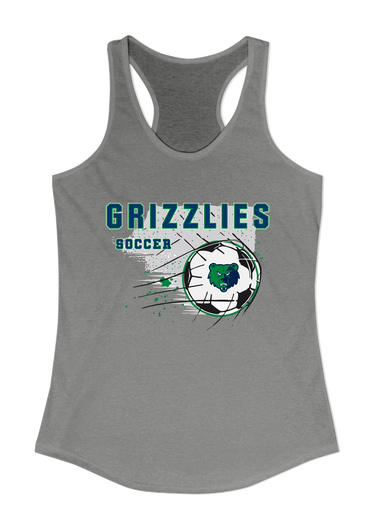 Creekview Grizzlies Soccer #2 Women's Tank Top