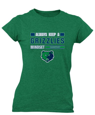 Creekview Grizzlies Mindset Women's Premium SS T-Shirt