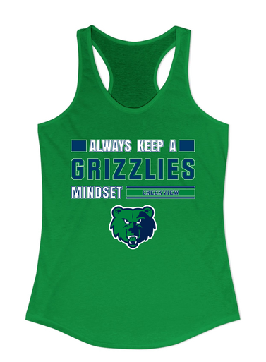 Creekview Grizzlies Mindset Women's Tank Top