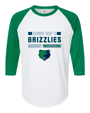 Creekview Grizzlies Mindset Women's Baseball T-Shirt