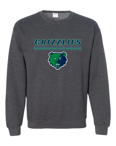 Creekview Grizzlies Mascot #8 Men's Sweatshirt