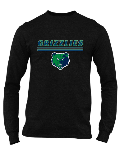 Creekview Grizzlies Mascot #8 Men's Premium LS T-Shirt