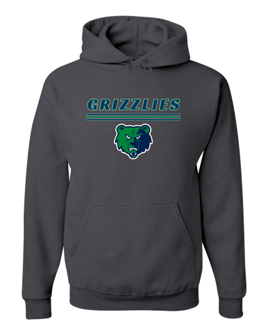 Creekview Grizzlies Mascot #8 Men's Premium Hoodie