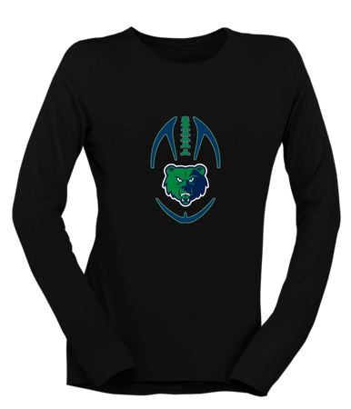 Creekview Grizzlies Football #4 Women's LS T-Shirt