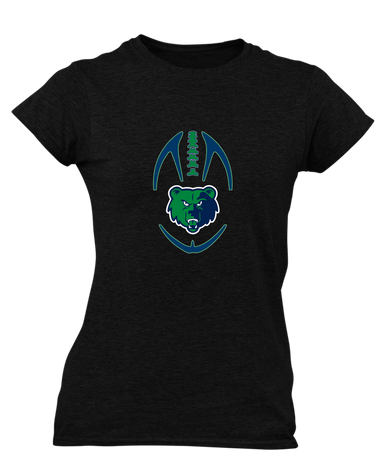 Creekview Grizzlies Football #4 Women's Premium SS T-Shirt