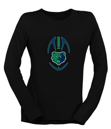 Creekview Grizzlies Football #4 Women's Premium LS T-Shirt