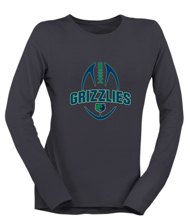 Creekview Grizzlies Football #5 Women's Premium LS T-Shirt