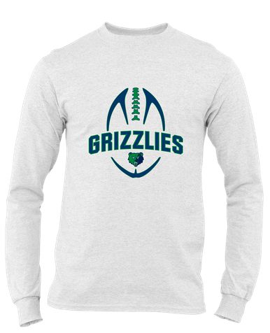 Creekview Grizzlies Football #5 Men's LS T-Shirt