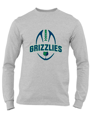 Creekview Grizzlies Football #5 Men's Premium LS T-Shirt