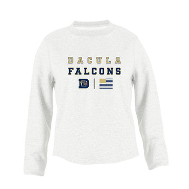 Dacula Falcons Spirit Flag Women's Sweatshirt