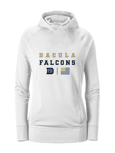 Dacula Falcons Spirit Flag Women's Hoodie