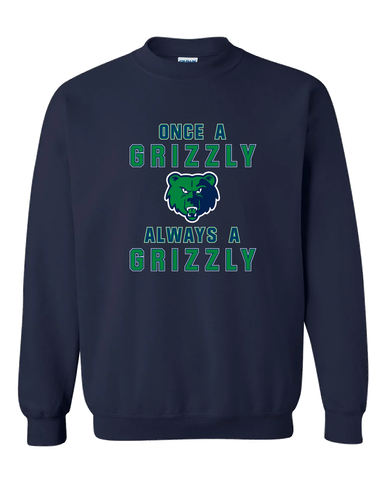 Creekview Grizzlies Once A Men's Sweatshirt