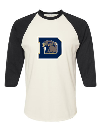 Dacula Falcons Mascot #1 Men's Baseball T-Shirt