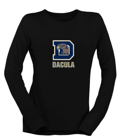 Dacula Falcons Mascot #2 Women's LS T-Shirt