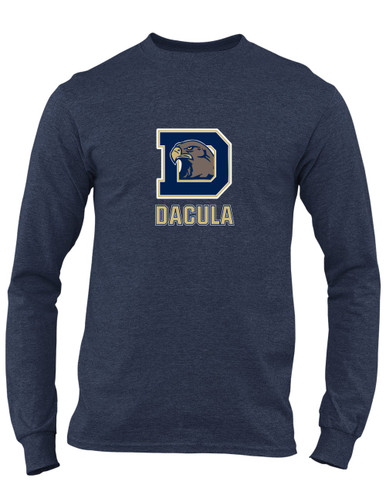 Dacula Falcons Mascot #2 Men's LS T-Shirt