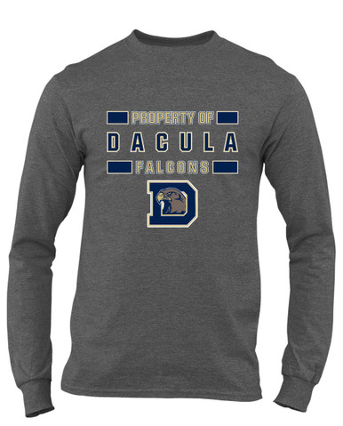 Dacula Falcons Property Of Men's LS T-Shirt