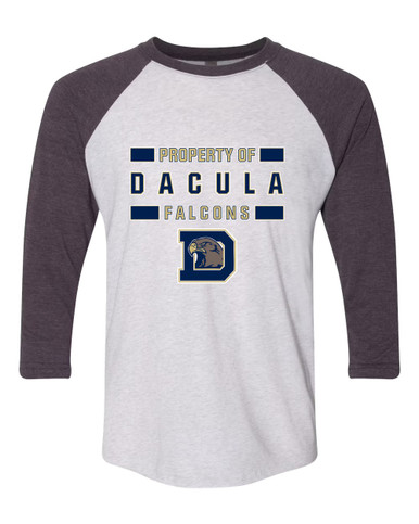 Dacula Falcons Property Of Men's Baseball T-Shirt