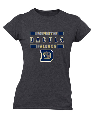 Dacula Falcons Property Of Women's Premium SS T-Shirt
