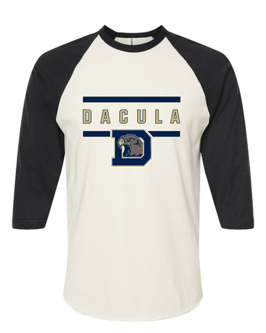 Dacula Falcons Mascot #4 Women's Baseball T-Shirt