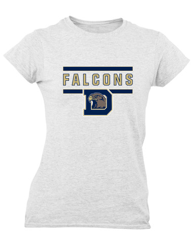 Dacula Falcons Mascot #5 Women's Premium SS T-Shirt