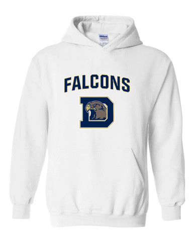 Dacula Falcons Mascot #6 Men's Hoodie
